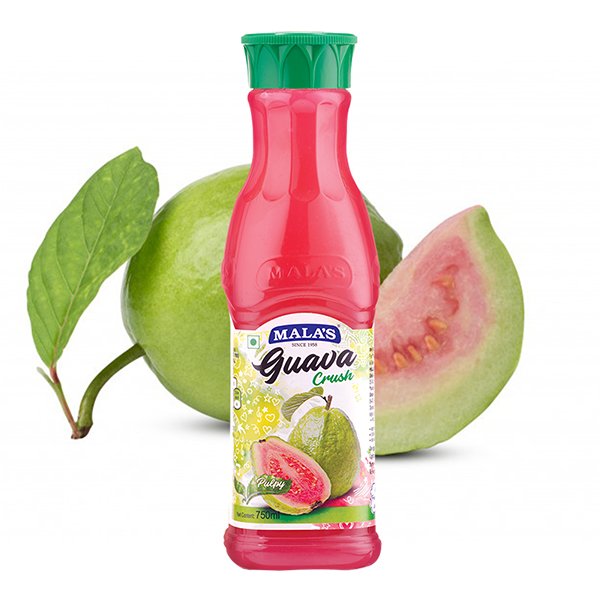 Mala's Guava Crush (Pink Guava) Wholesale Supplier Jalaram Food Products