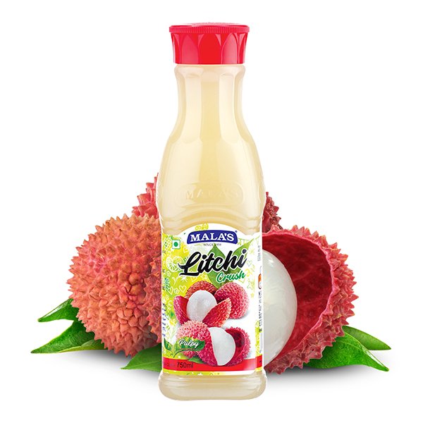 Mala's Litchi Crush (Lychee Pulp) Wholesale Supplier Jalaram Food Products