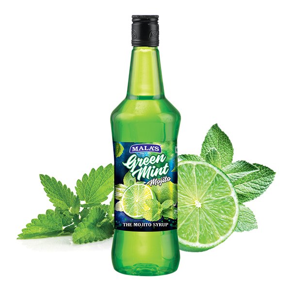 Mala's Mint Mojito Syrup (Virgin Mojito) Wholesale Supplier Jalaram Food Products