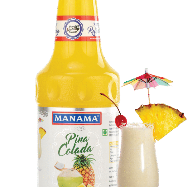 Manama Pina Colada Syrup (Pineapple Coconut Mix) Wholesale Supplier Jalaram Food Products