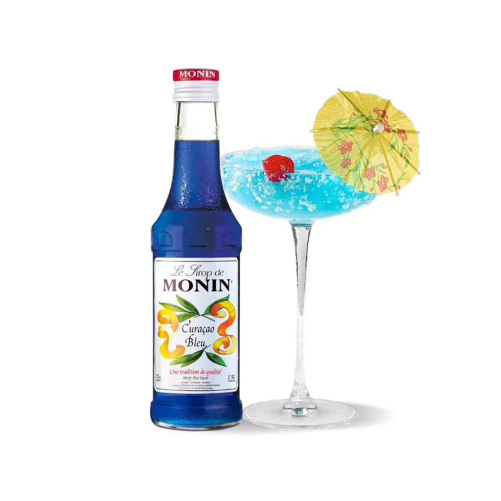 MONIN Blue Curraco Syrup - Image 5