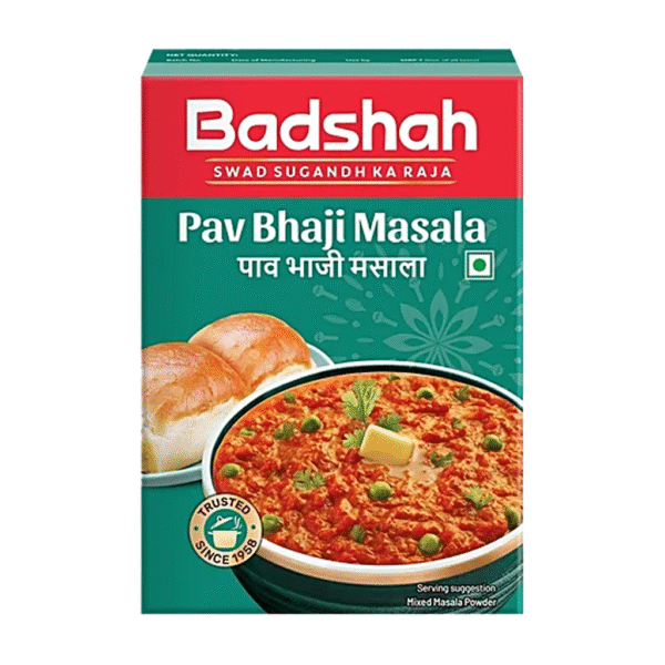 Badshah Pav Bhaji Masala Packet (Mumbai Style Spice) Wholesale Distributor Jalaram Food Products