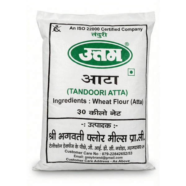 Wholesale Uttam Tandoori Atta 30kg Sack Supplier Ahmedabad