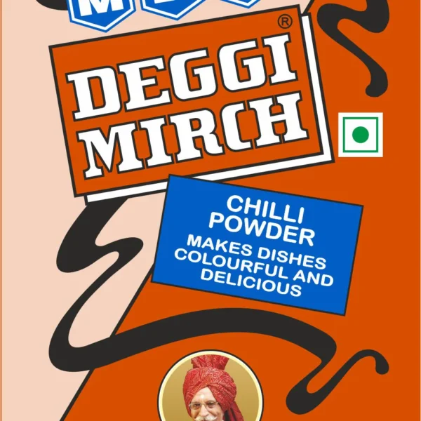 MDH Deggi Mirch Packet (Natural Red Color Chili) Wholesale Distributor Jalaram Food Products