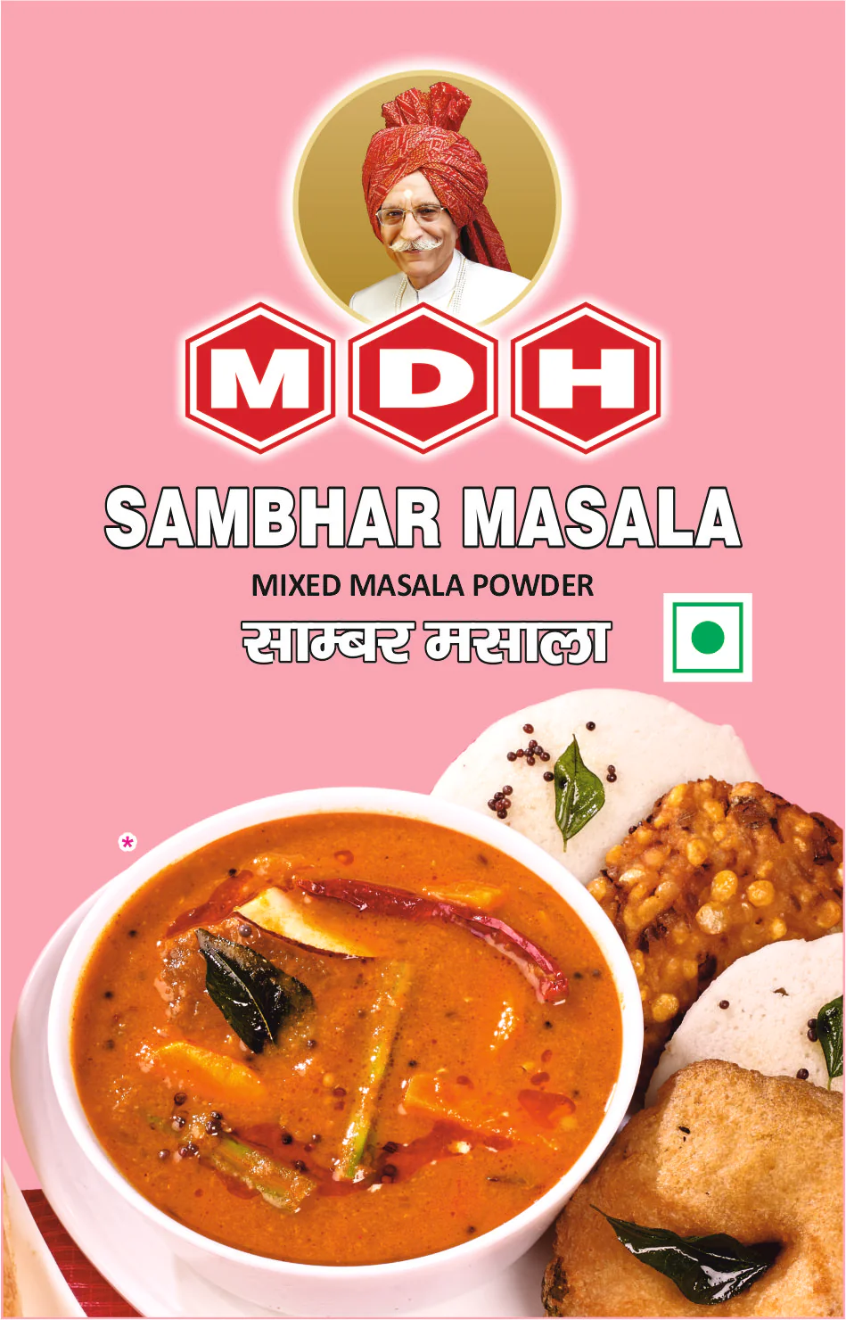 MDH Sambhar Masala Packet (South Indian Spice) Wholesale Distributor Jalaram Food Products