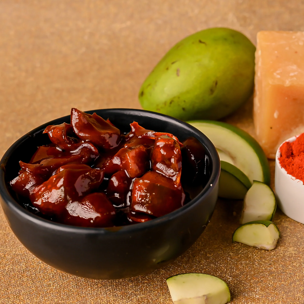 Wholesale Sweet Mango Pickle 5kg Bucket Meetha Achar Supplier Ahmedabad