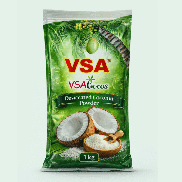 VSA Brand Coconut Powder Nariyal Bura Wholesale Supplier Ahmedabad
